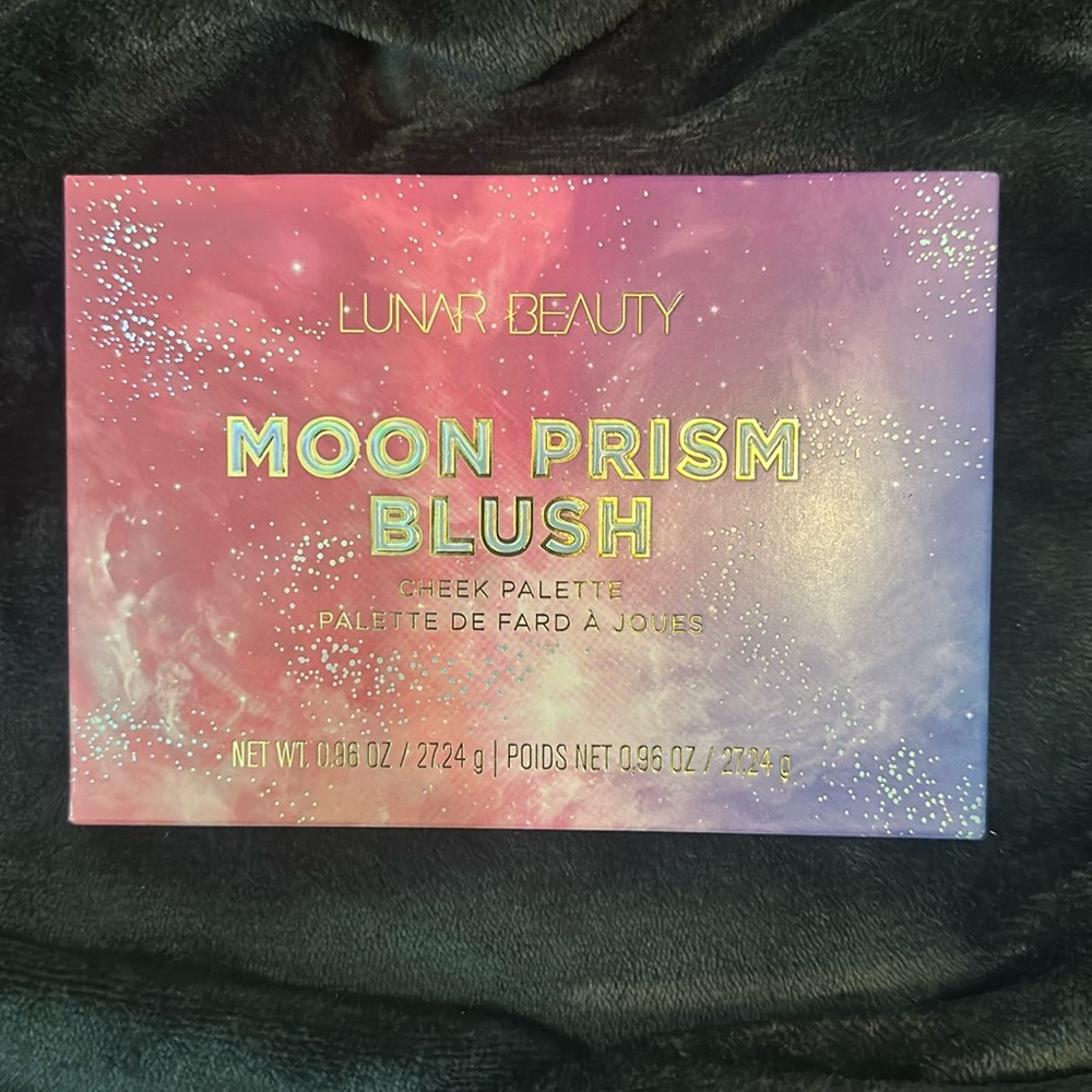Lunar beauty moon prism blush palette